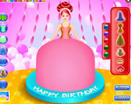 Barbie cake barbie HTML5 jtk