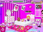 barbie - Barbie room cleanup