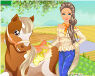Barbies country horse jtk