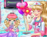 barbie - Chelsea flu doctor care