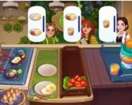 Cooking live be a chef and cook barbie ingyen játék
