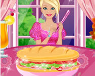barbie - Barbi food game