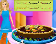 Barbie chocolate pie barbie HTML5 jtk