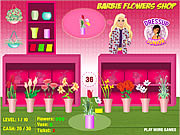 barbie - Barbie flowers shop