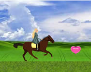 Barbie horse ride