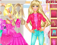 Barbie room dress up