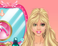 Barbies lovely hair care barbie jtkok ingyen