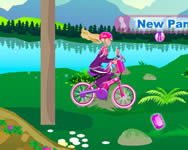 Bike stylin ride barbie HTML5 jtk