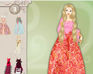 Dress up Barbie barbie ingyen jtk