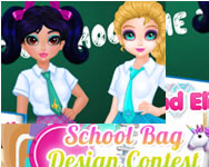 barbie - Jacqueline and Eliza school bag design contest