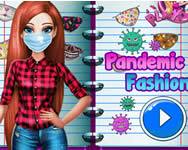 Pandemic fashion mask barbie ingyen játék